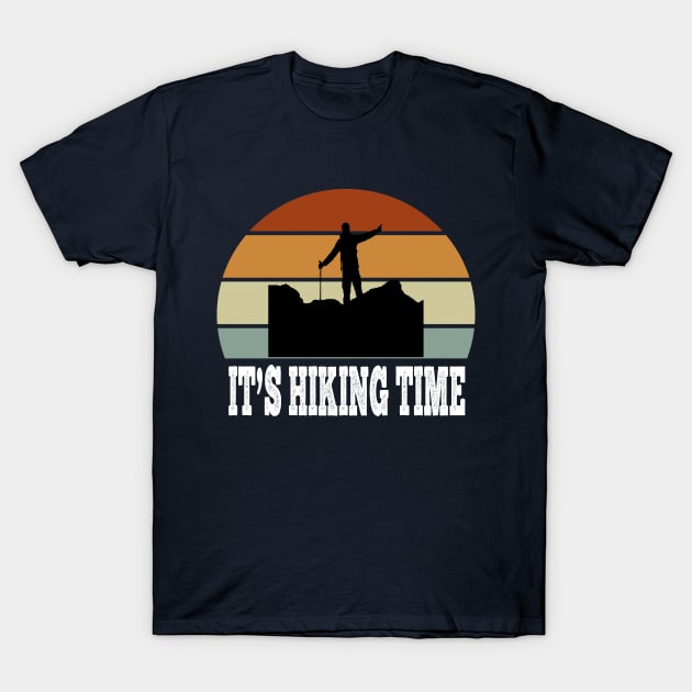 Hiking time vintage T-Shirt by halazidan